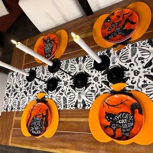 Pottery Barn Kids Halloween Plates